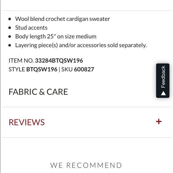 BKE Boutique Studded Marled Yarn Cardigan - Picture 5 of 10